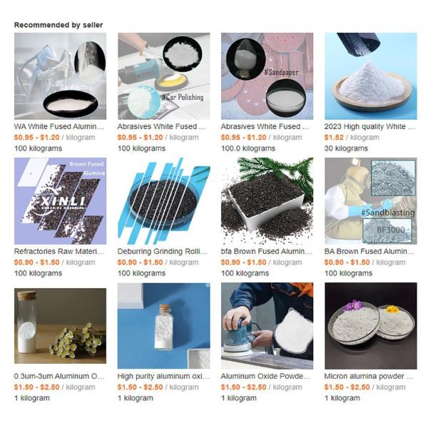 Refractory Raw Material Fused Mullite Smelting Blast Furnace Electro Fused Mullite 72% Min Al2O3 Used in Glass