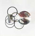 Silver Honda CG150 Motorcycle Pistons And Rings Kit