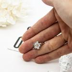Resin 24k Fashion Wedding Rings Zircon Custom Rings Jewelry For Men