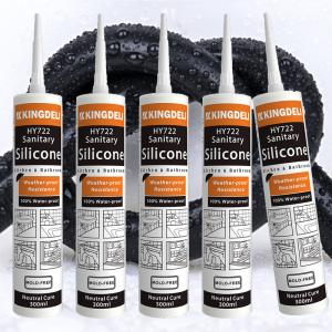 China White Black Neutral Cure Clear Glass Sealant Anti Mildew Transparent OEM wholesale