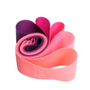 China 50mm 10lbs Natural Latex Resistance Bands 10lbs Closed Loop wholesale