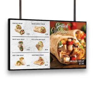 China 55inch Customized Mall Digital Signage Advertising Display Menu Board Screen wholesale