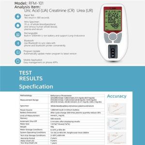 China Renal Function UR CR UA Test Meter wholesale