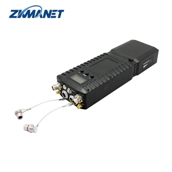 IP66 4W Handheld IP Mesh Radio for Law Enforcement Voice Intercom Video