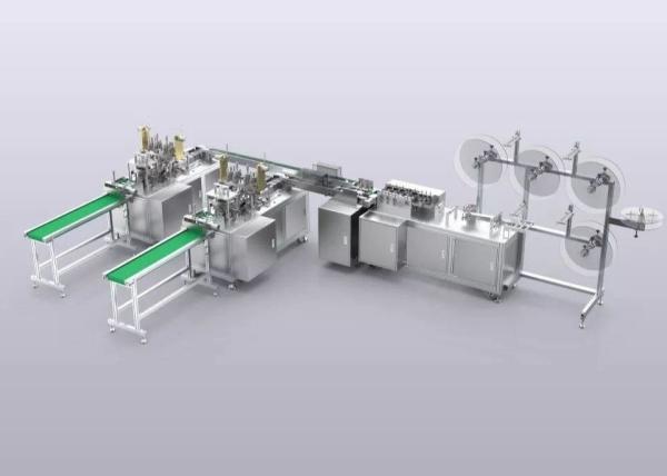 Quality Electric Driven Face Mask Manufacturing Machine For Triple Layer Surgical Mask for sale
