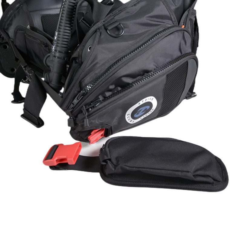 Antiwear Nylon Jacket Style BCD , Adults Scuba Buoyancy Vest