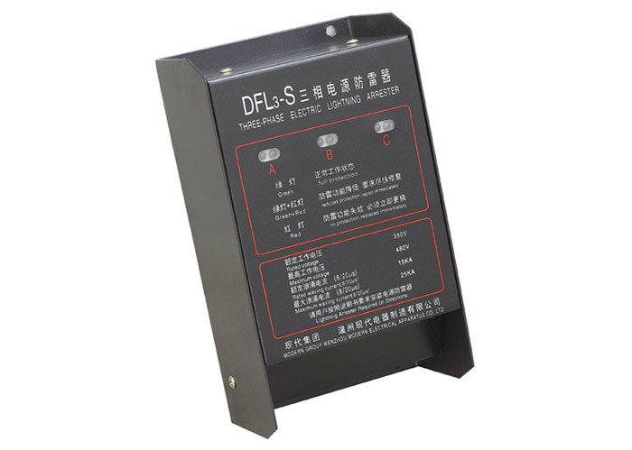 Industrial Single Phase Lightning Protector Box Surge Protector 220V 40KA