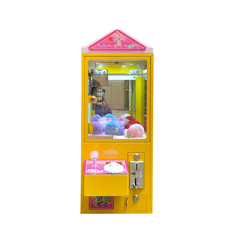 Coin Operated Mini Plush Toy Claw Crane Machine with 110V/220V/230V Voltage