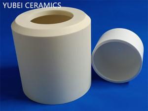 China High Alumina Ceramic Crucible Chemical resistance Wear Resistant Ceramic Parts wholesale