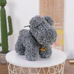 Wholesale Rose dog Price Artificial Flower Foam Rose Dog Rose Animals dog rose