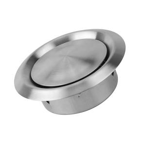 China Silver HVAC Ventilation Durable Stainless Steel 304 Material Round Shape wholesale