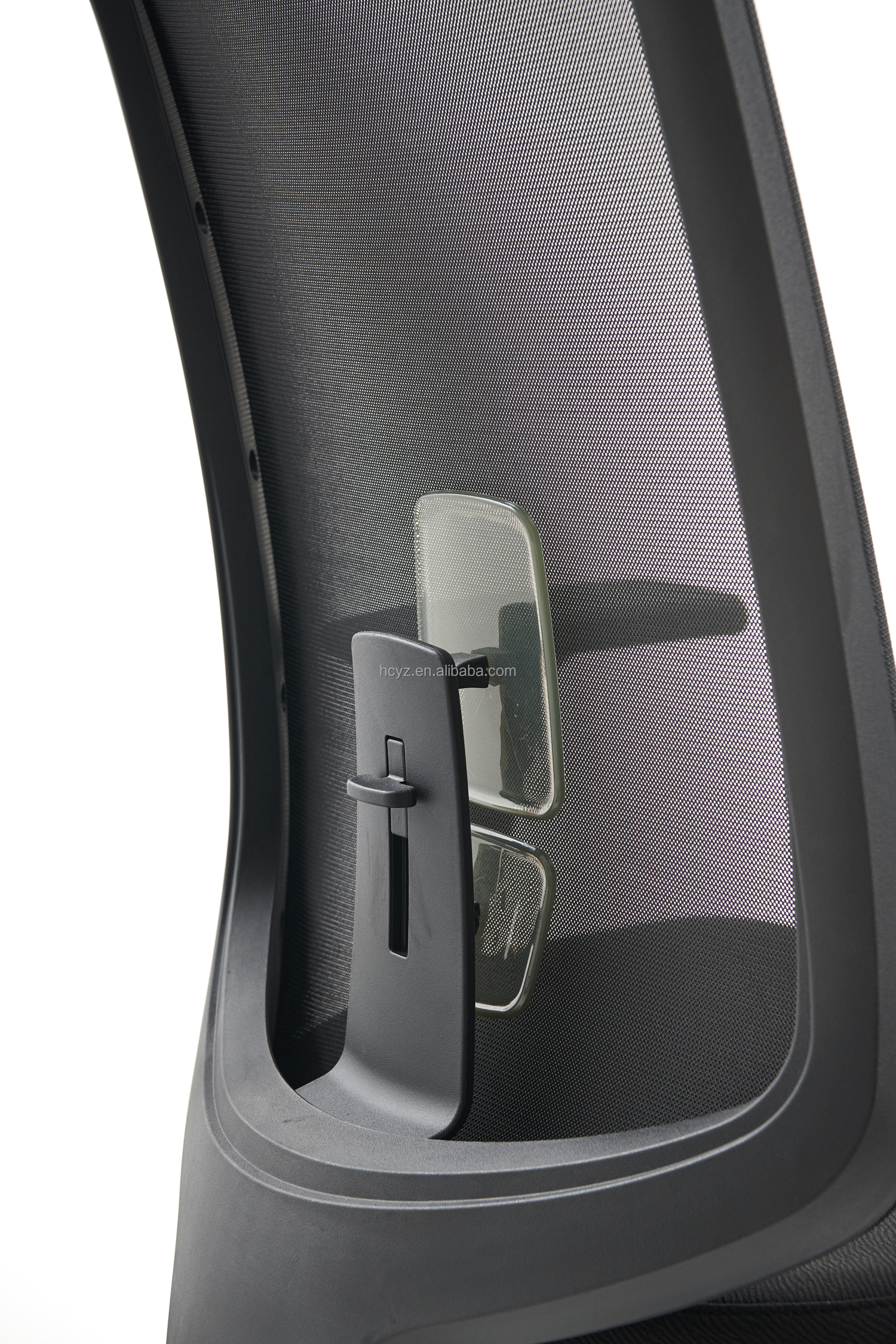 General Commercial Furniture M-062B Mesh Swivel Office Visitor Chair for Conference