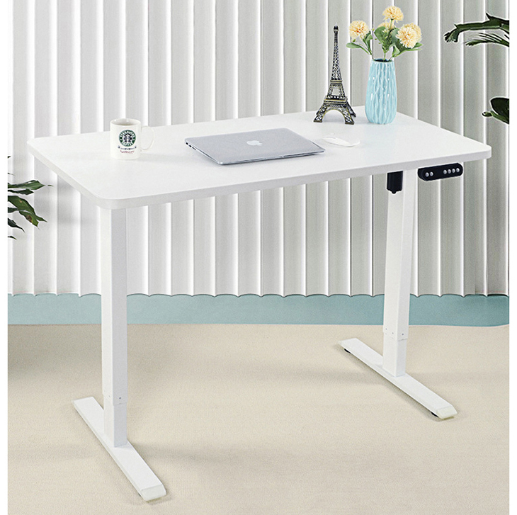 Custom Promotion Wooden Coffee Table Sitting Room Electric Height Adjustable Desk 710mm