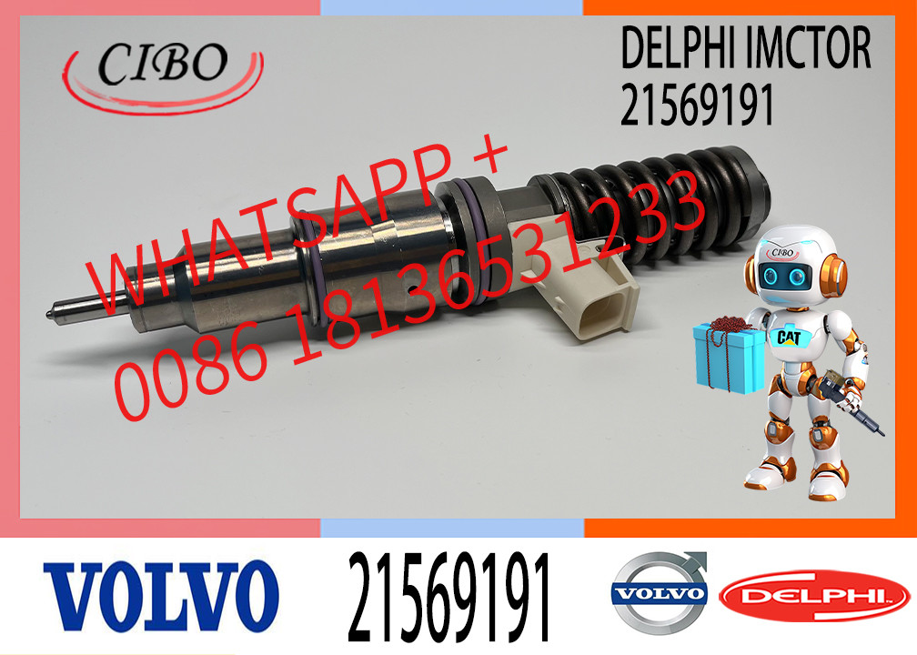 Common Rail Diesel Fuel Injector 21569191 BEBE4N01001 7421569191 For VOL-VO FH12 FH13 Engine Nozzle