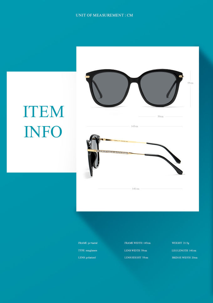 Ins Trend Retro Designer Harajuku Style 143MM Women Sunglasses