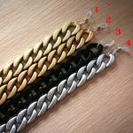 European Popular Fashion Golden Color Glasses Accessories chain Mask Chain For