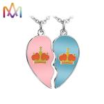 18K Gold Plated SS316L Love Jewelry Set With Heart Pendant