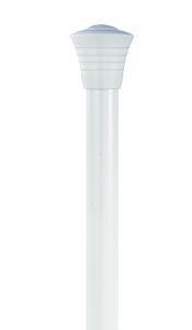 China Mute Straight 16mm Diameter 1mm Thickness Aluminium Curtain Pole wholesale