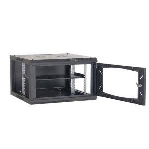 China Front Glass Door Rear Steel Door Network Server Cabinet , Data Cabinet Wall Mounted wholesale