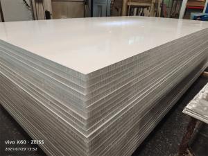 China Gel Coat FRP PP Honeycomb Trailer Box Sandwich Panel wholesale