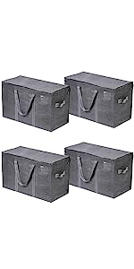 extra-large heavy-duty storage moving bag durable handles opens wide dual-tab zipper water-resistant