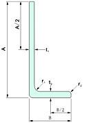 China Grade Dh36 Lr Dnv Unequal Angle Bar For Shipbuilding wholesale