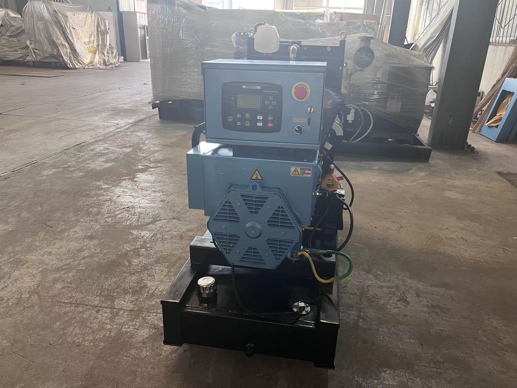 54A Rated Current 1800RPM 37.5KVA Weichai Diesel Generator Set for Large Emergency Backup Power Supply