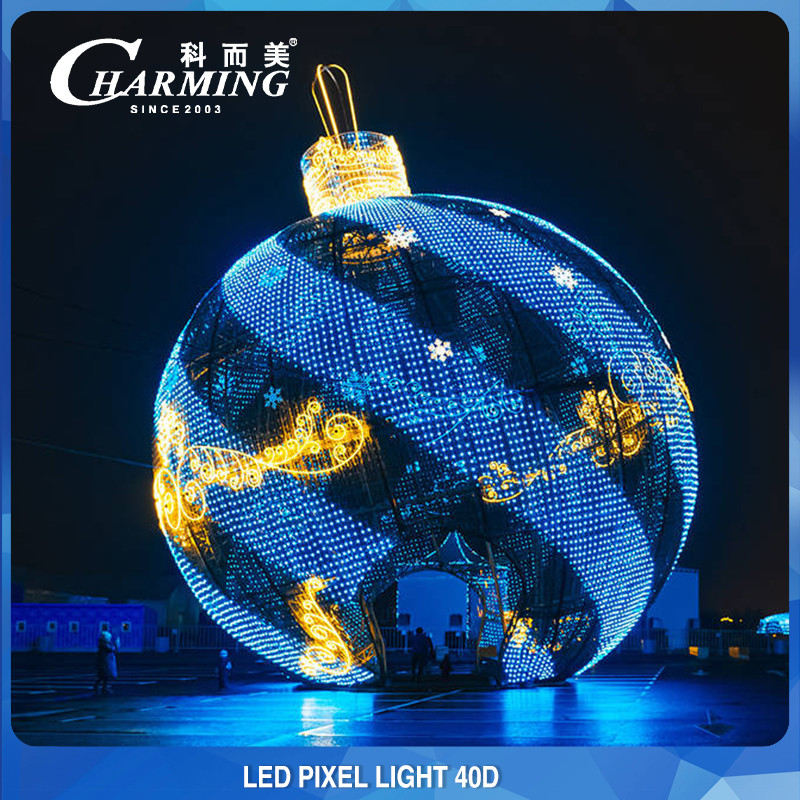 Multiscene LED Building Facade Lighting Pixel 40mm SMD3535 Practical