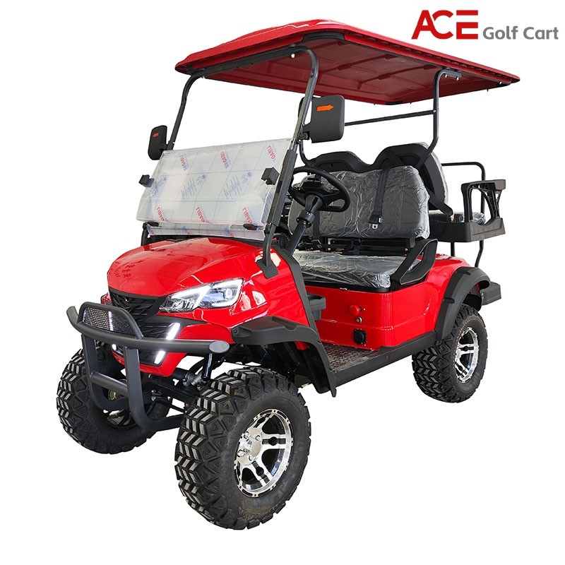 Electric Golf Buggy 4 Seater Battery Operated Golf Cart For Sightseeing