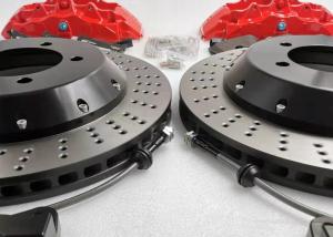China Jekit Drilled Brake Disc 405mm 6061 Big Brake Kit Caliper With Bell Bracket wholesale