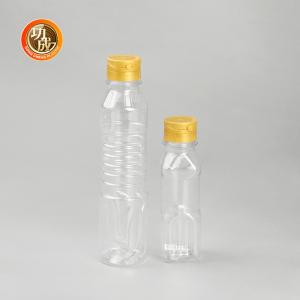 China Clear Plastic Condiment Bottles Food Grade Seasonings Packaging 1800ml Capacity wholesale