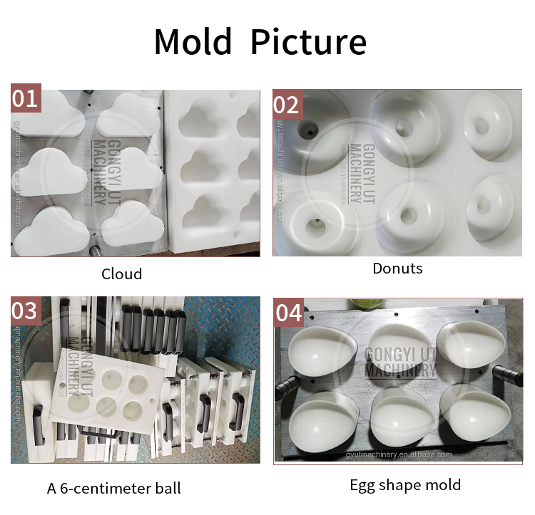 Versatile Bath Bomb Ball Press Machine for Naphthalene Moth Balls Production