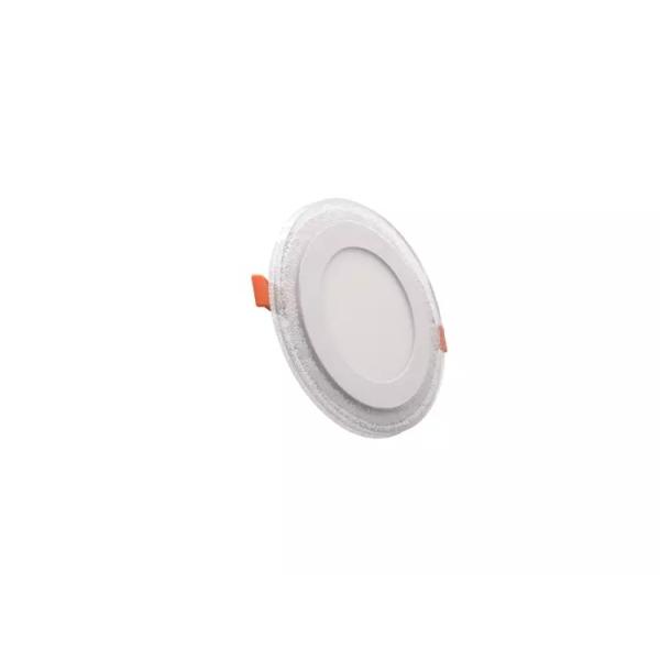 White +Blue colorful panels 3+3W Double Color Ceiling Round Indoor Led Panel Light