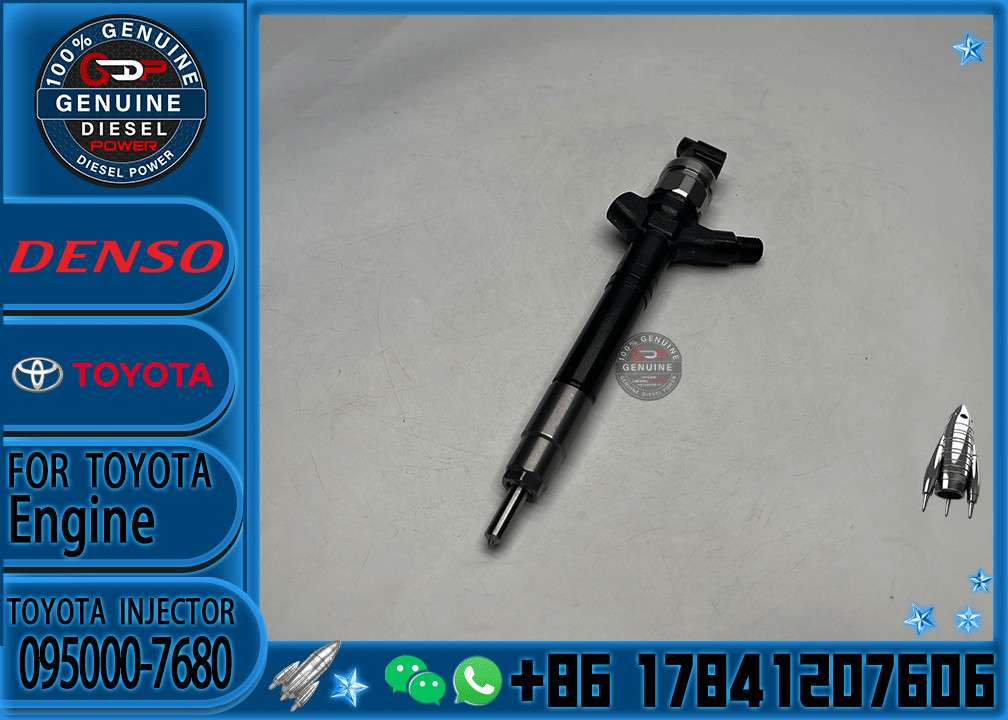 095000-7680/095000-7320 Diesel Fuel Injector 23670-0R180/23670-0R130 For Toyota Truck