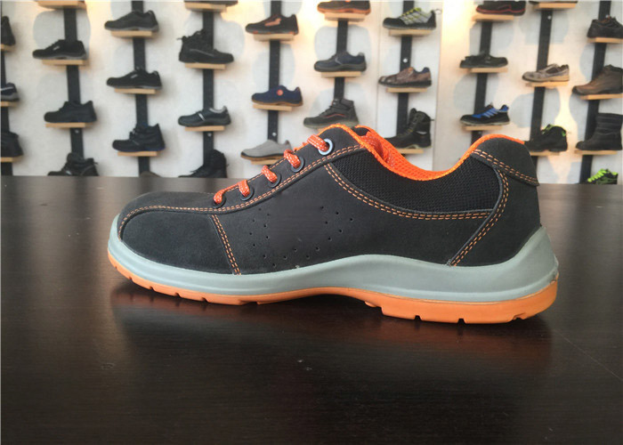 High Class Leather Women Safety Shoes Dielectric Double Layer PU Outsole With Safe Toe