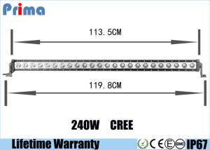 China Free OEM ODM LED CREE 10W Off Road Light Bar 47.5inch 48&quot; 240W Dustproof Housing wholesale