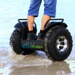 Waterproof Lithium Battery Electric Scooter Two Wheel / Adult Electric Personal