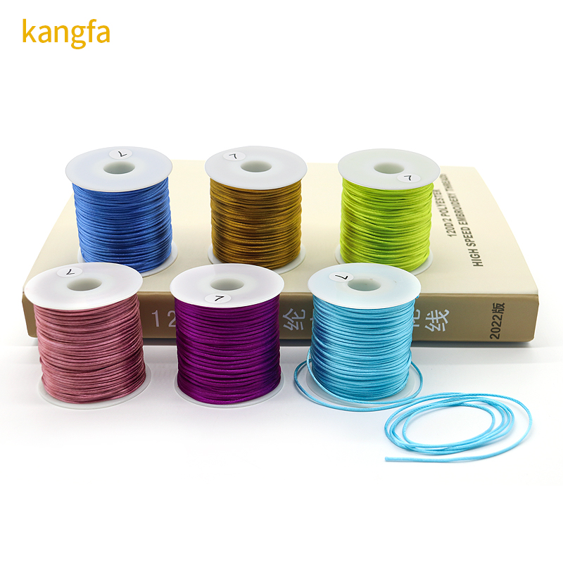 0.8/1.0/1.5/2mm Nylon Cord Thread for Braided Bracelets and Chinese Knot Macrame
