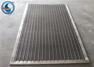 China Rust Proof Wedge Wire Mesh 1219mm×486mm For Food / Chemical Industry wholesale