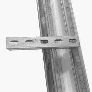 China Construction Unistrut Steel Metal Strut Channel Cold Rolled 41mm SGS wholesale