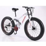 Fat Tire Bike Fatbike Customizable Cruiser Snow Full Suspension Mountain Cycle