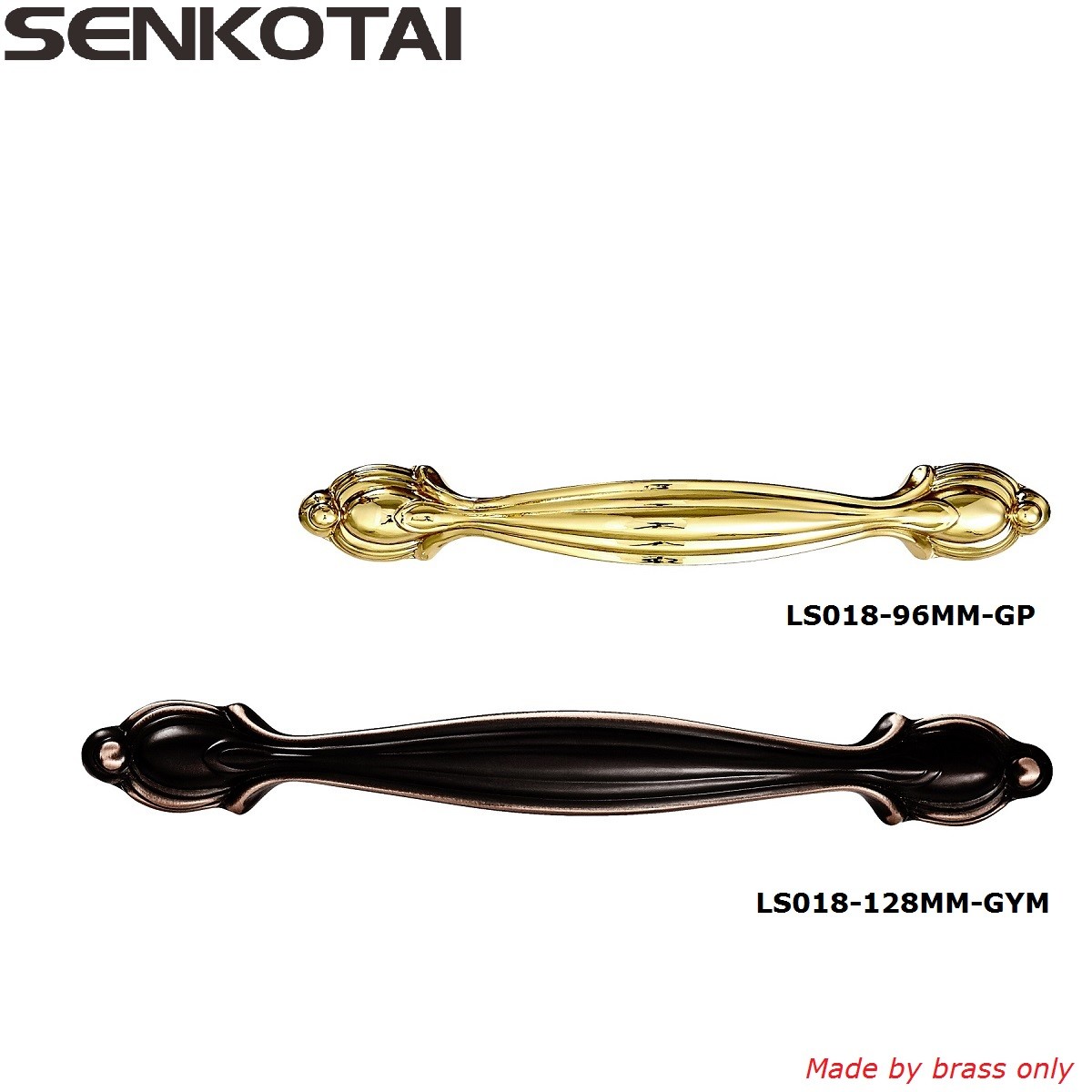 Classical Hardware accessories furniture cabinet drawer handle silver ,gold plated