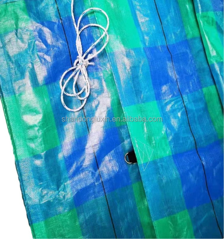 Waterproof PE Tarpaulin Sheet for Roof Cover Other Fabric Tarpaulin 100% Light Weight