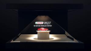 China 1920X1080 3D Holographic Projection Pyramid LED Advertising Display wholesale