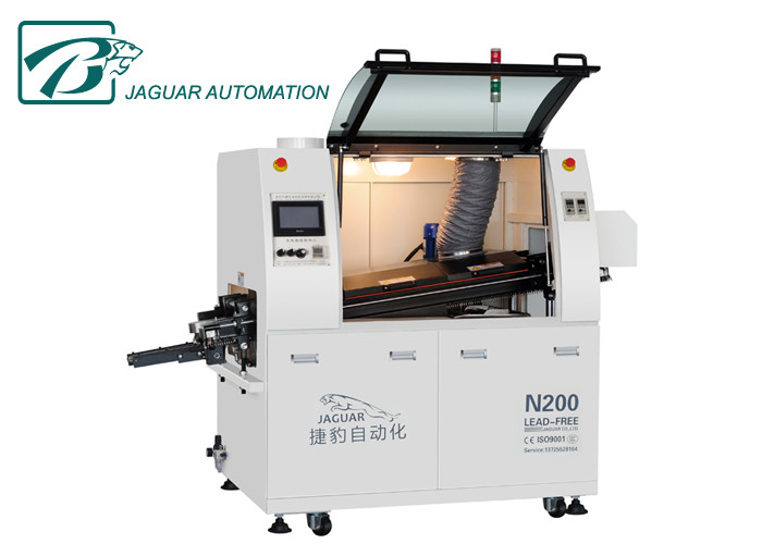 Double Wave SMD Soldering Machine Small Size With Non Stick Tin 1 Heating Zone