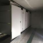 Fast Install Unisex Design Prefabricated Toilet Modular Container Movable