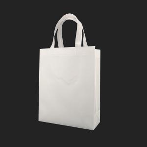China Shopping cloth tote eco friendly packaging bags for cloths white custom logo biodegradable clothing non woven die cut wholesale