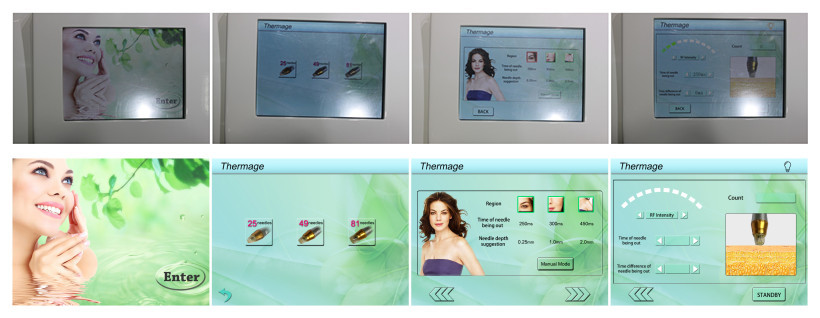 Skin maintenance micro needle nurse system secret microneedle fractional scarlet rf fractional