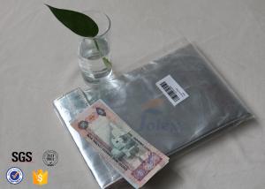 China Non Itchy Fiberglass Fabric Fire Resistant Document Pouch / Fireproof Cash Envelope wholesale