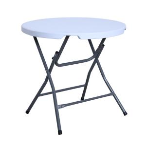 China Portable Grill Foldable Outdoor Table With Powder Coated Steel Legs wholesale